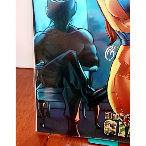 Duty Calls Girls Cosplay Brian Miroglio Jean Grey Risque Limited TRUE Lies - Picture 2 of 6